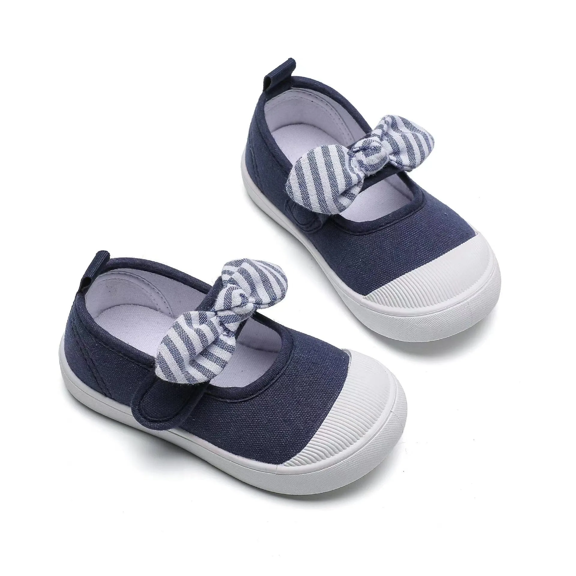 Bow Knot Canvas Princess Shoes