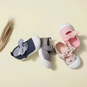 Bow Knot Canvas Princess Shoes