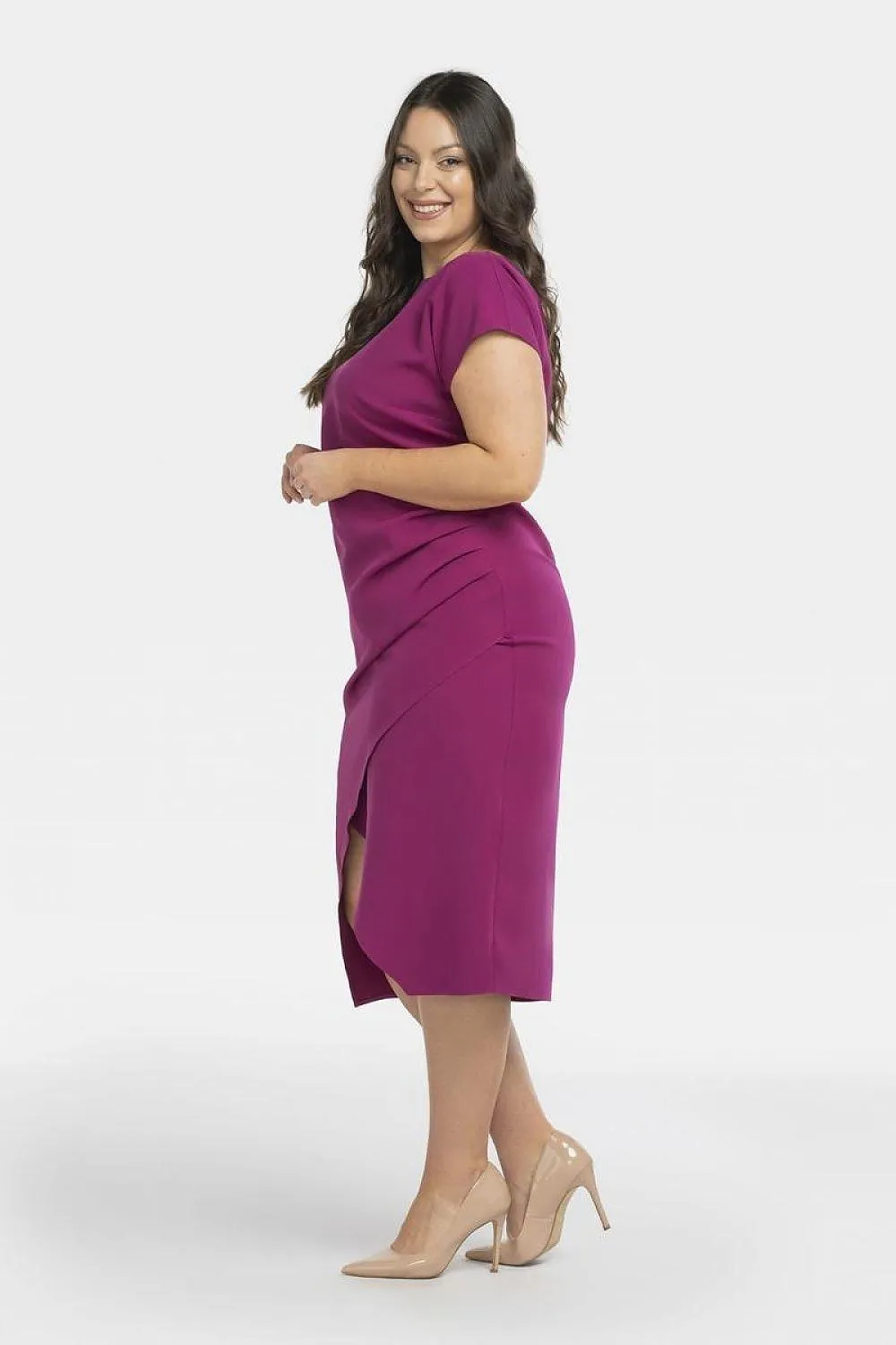 Chic Allure Plus Size Tara Dress for Elegant Occasions