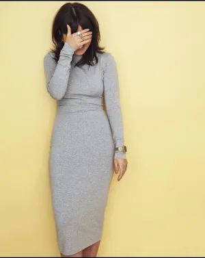 c.l.e.a.n. Dress Heathergrey