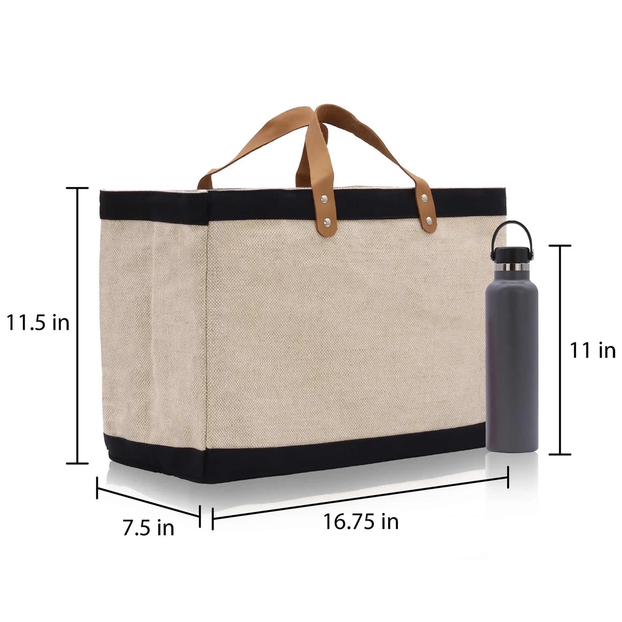 Custom Farmers Market Jute Canvas Tote Funny Farmer Market Bag Quote Jute Bag Shopping Bag Burlap Bag Farmhouse Bag Grocery Bag (FT1003)
