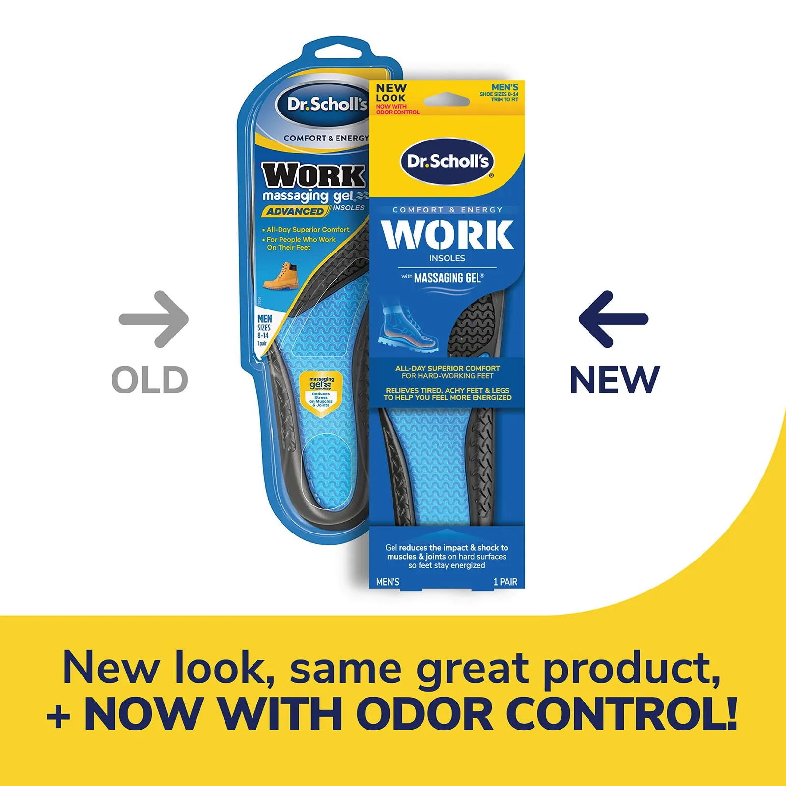Dr.Scholl Work Insoles with Massaging Gel Women