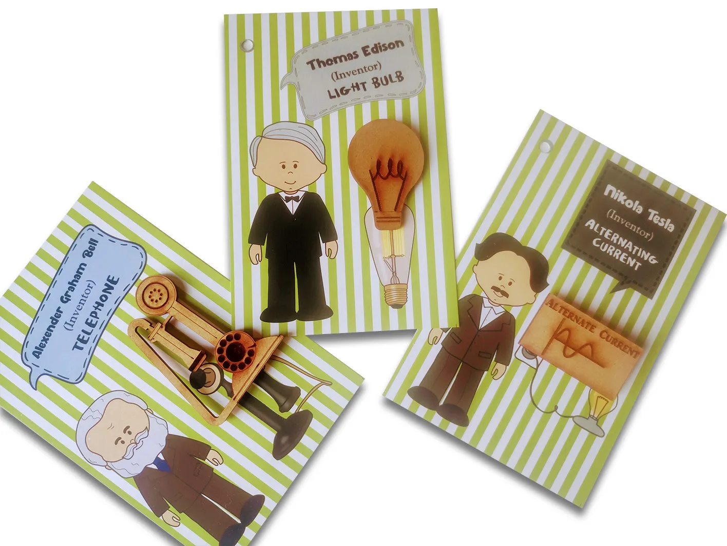 Inventions And Scientists Flashcards With Activity
