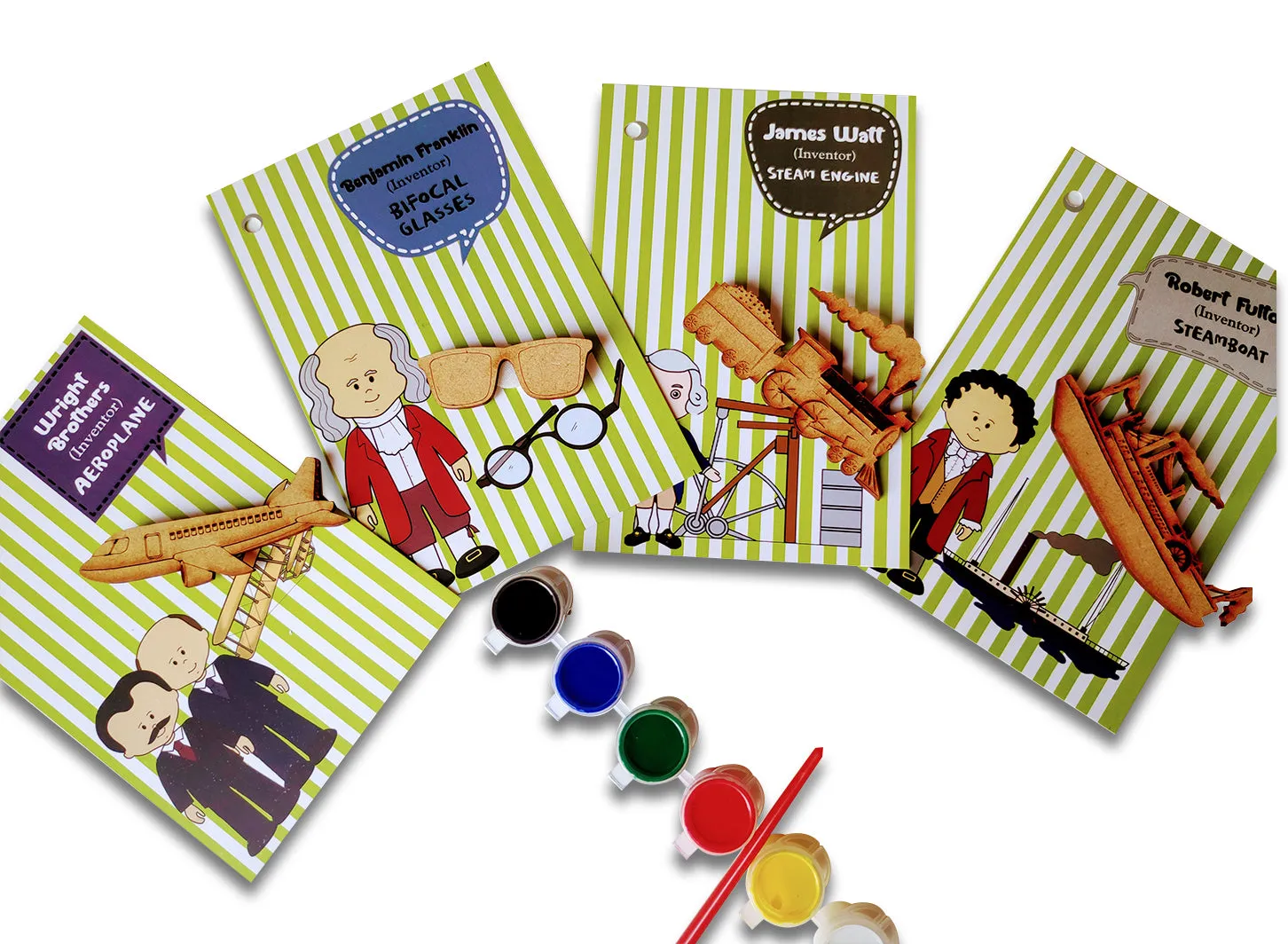 Inventions And Scientists Flashcards With Activity