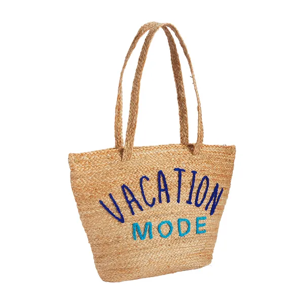 Jute Cooler Tote Bag
