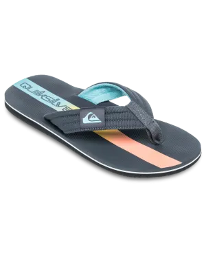 Molokai Layback II Flip Flops in Iron Gate Holmes