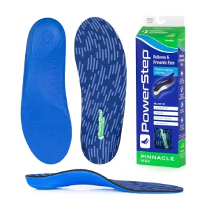 PowerStep Pinnacle High Insoles – Superior Support for High Arches