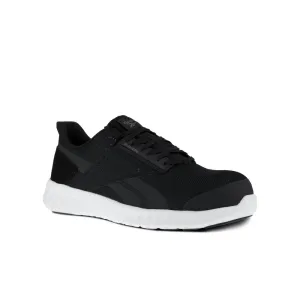 Reebok Sublite Legend Athletic Work Shoe Men's Composite Toe Rb4023 In Black And White