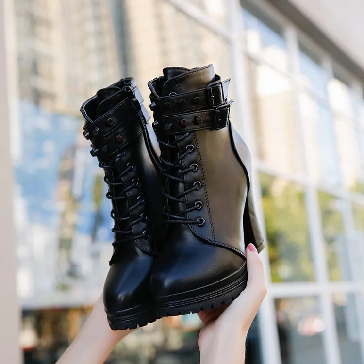 Rider Steampunk boots