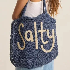 Salty Tote in Blue