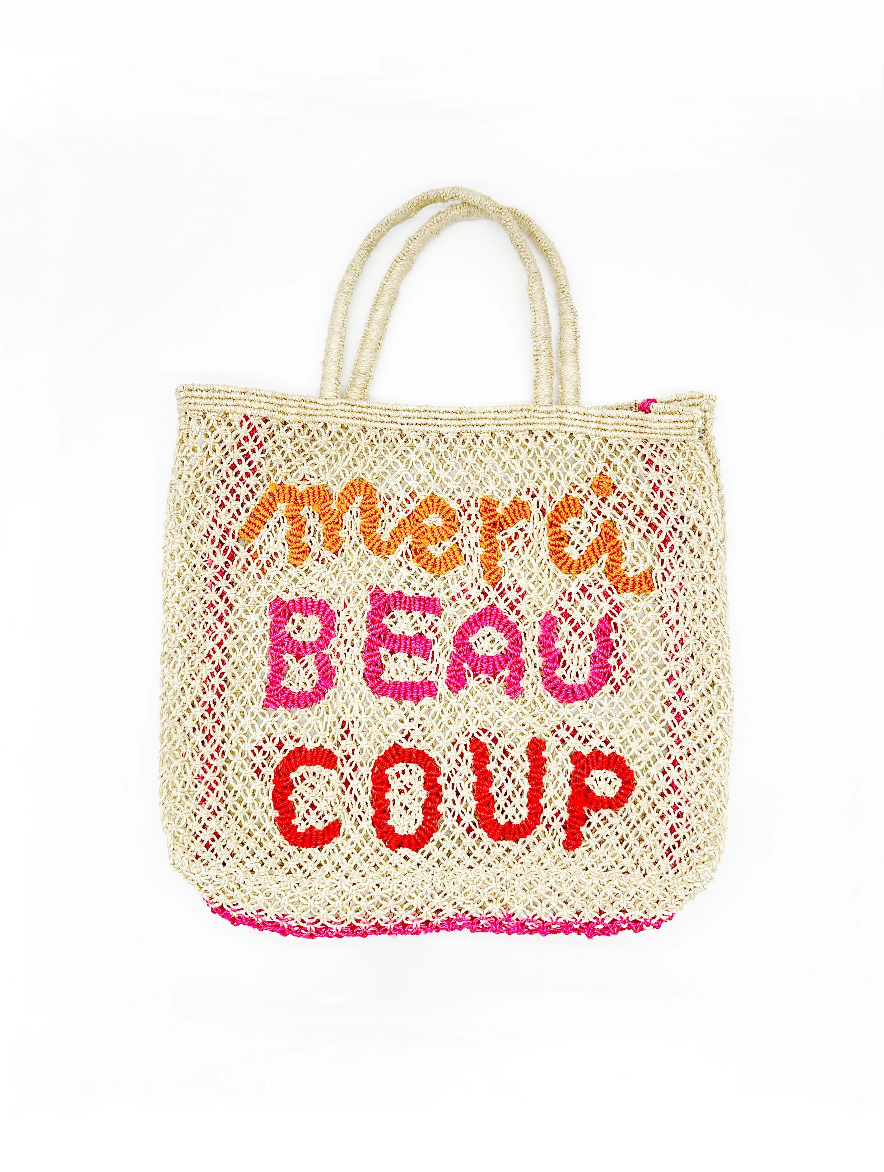 THE JACKSONS JUTE BAG - MERCI BEAUCOUP