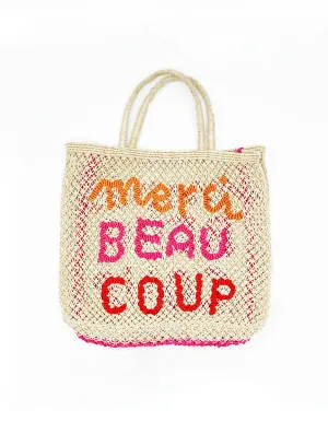THE JACKSONS JUTE BAG - MERCI BEAUCOUP