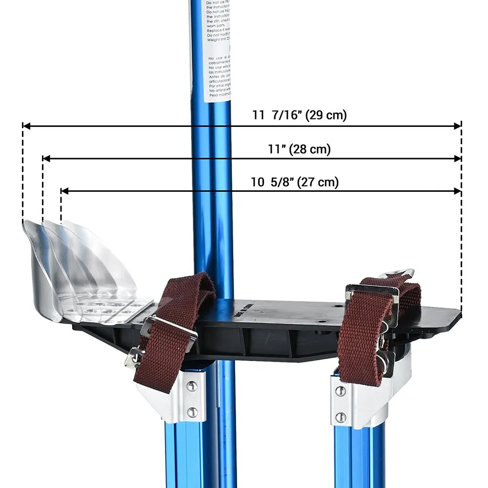 TheLAShop 50" to 64" Aluminum Drywall Painting Stilts