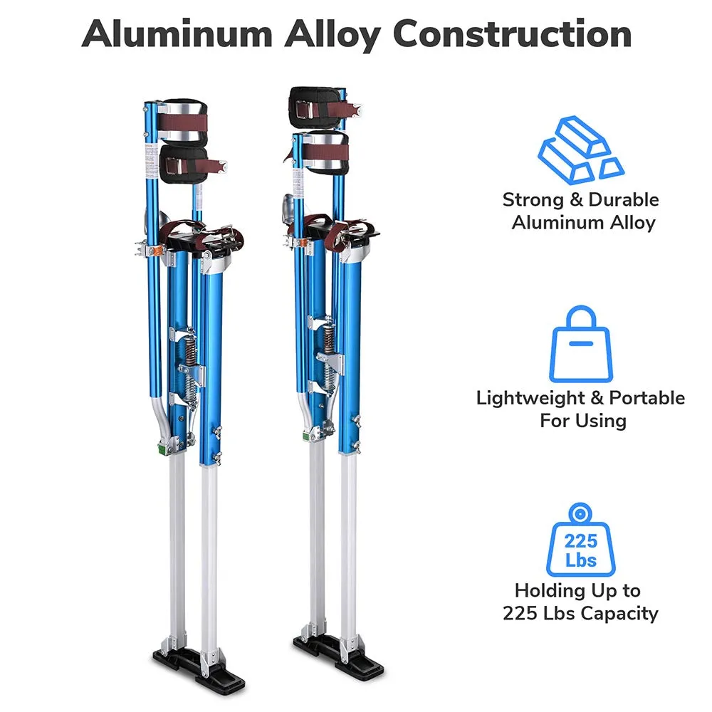 TheLAShop 50" to 64" Aluminum Drywall Painting Stilts