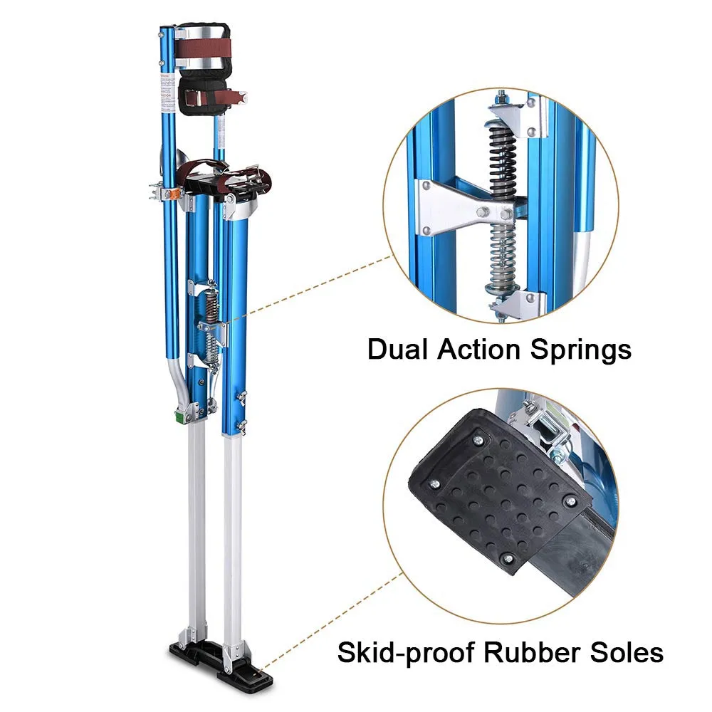 TheLAShop 50" to 64" Aluminum Drywall Painting Stilts